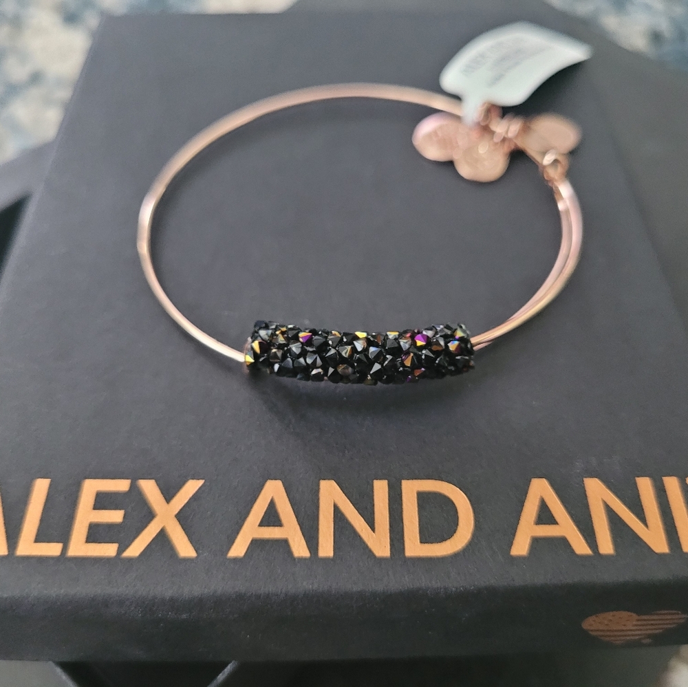 BRAND NEW - Alex and Ani Meteor Shower Fine Rocks Bangle